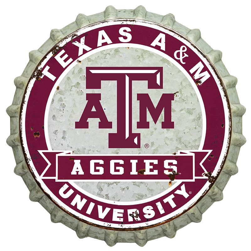 A&M Bottle Cap Sign
