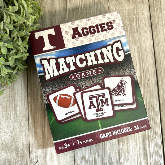 Texas A&M Aggies Matching Game