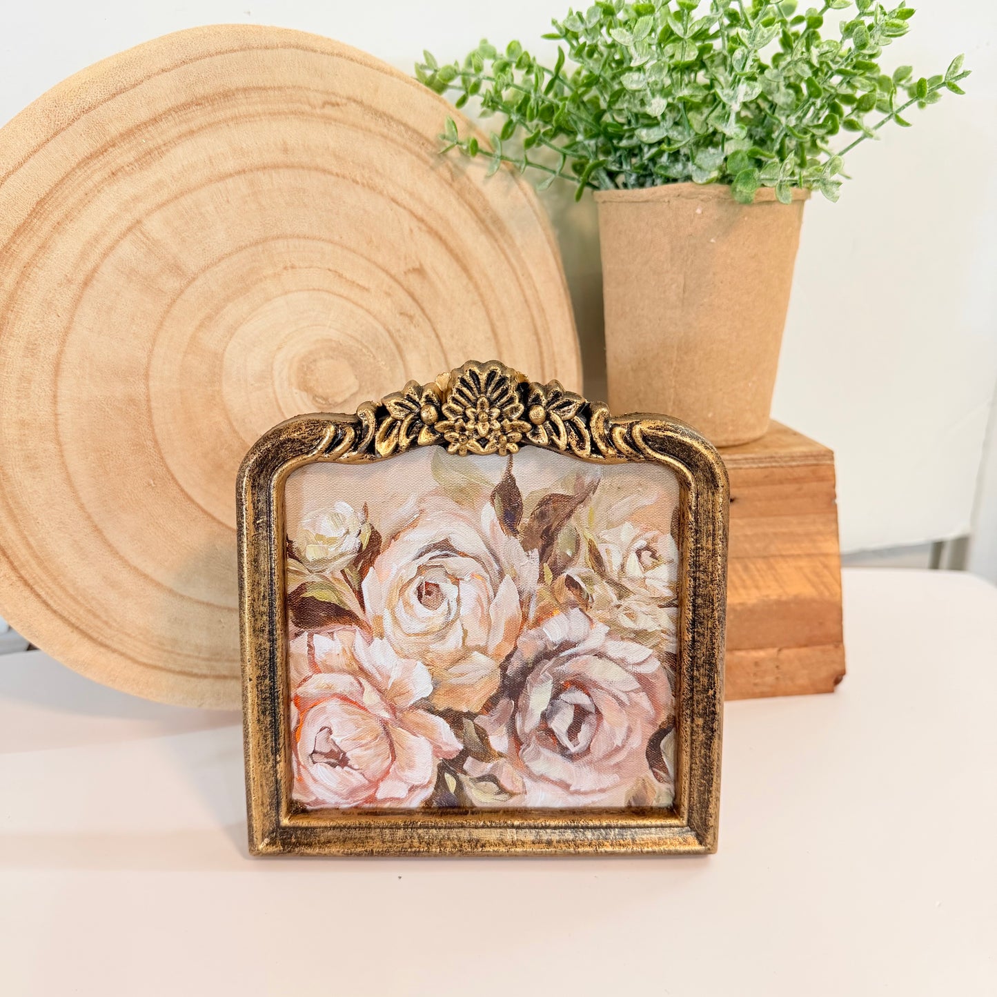 Moody Floral Frame