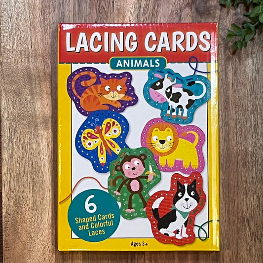 Animals Lacing Cards
