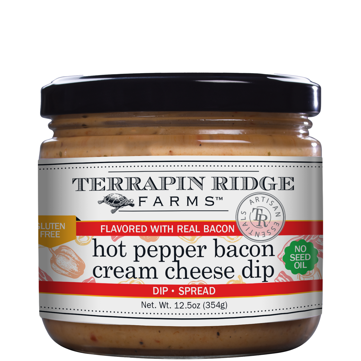 Terrapin Ridge Hot Pepper Bacon Cream Cheese Dip