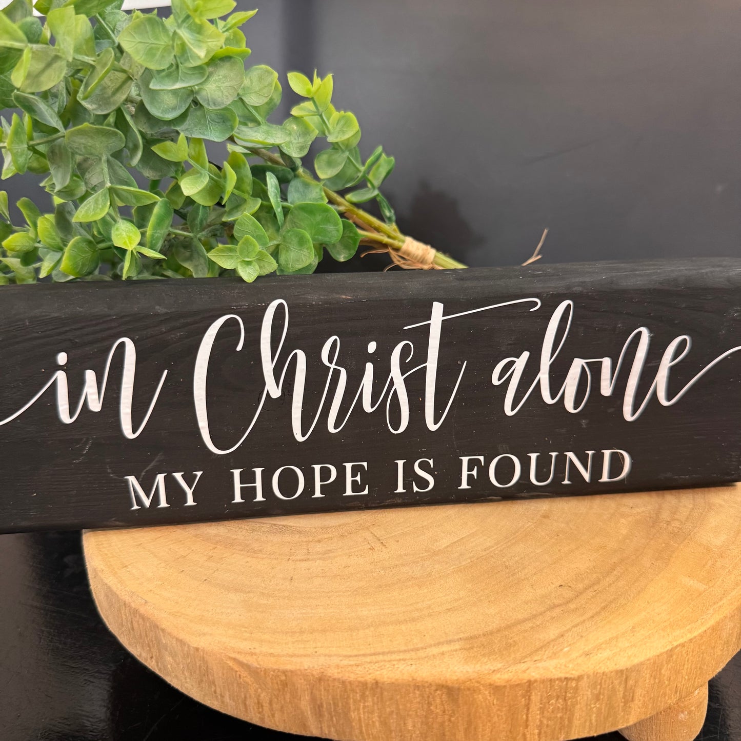 Christ Alone Sign