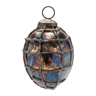 Jeweled Glass Ornament