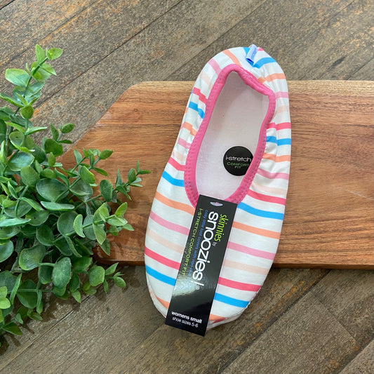 Snoozies Skinnies- Beach Stripe