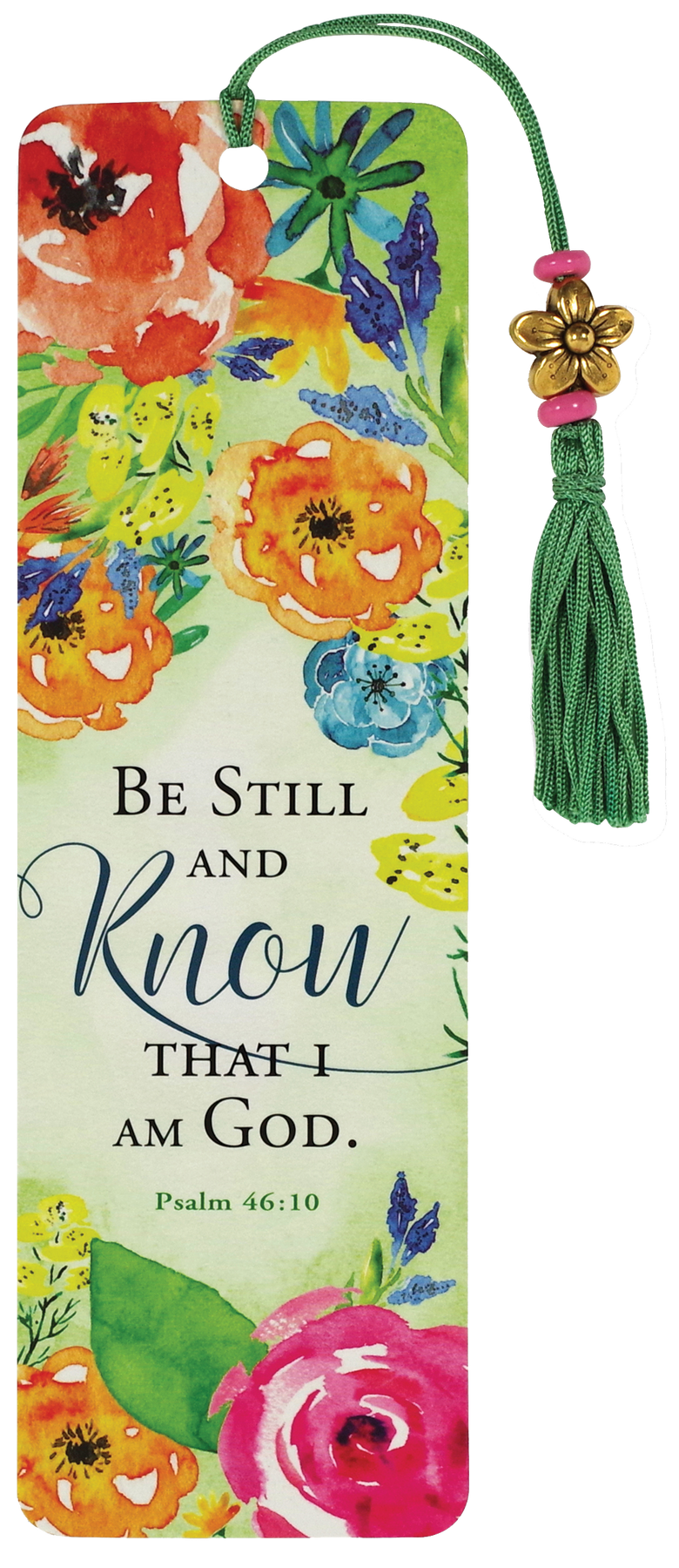 Be Still, and Know Beaded Bookmark