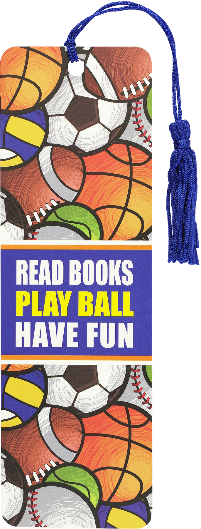 Play Ball Children's Bookmark