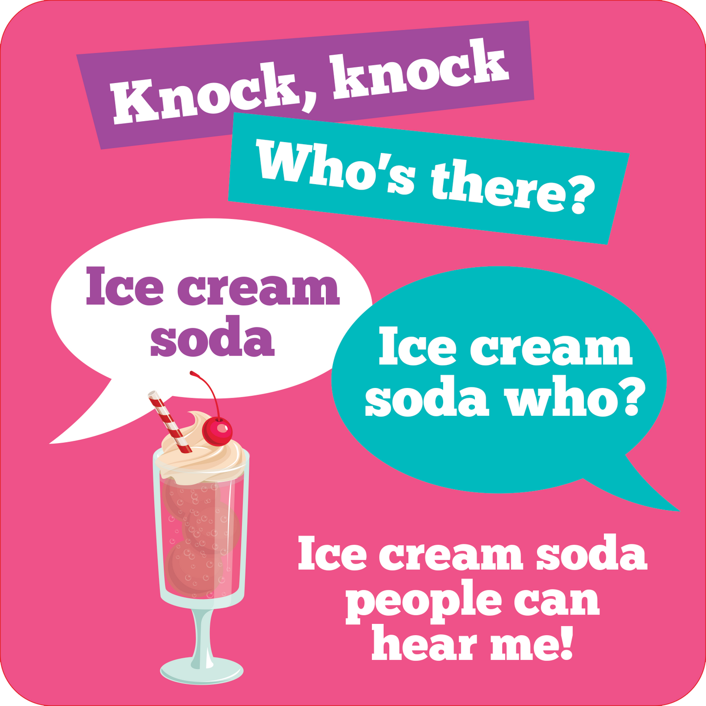 Knock Knock Jokes Lunchbox Notes
