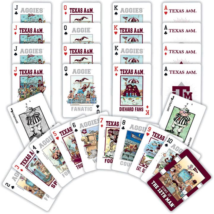 Texas A&M Playing Cards