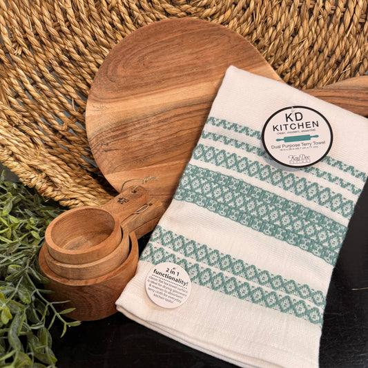 Aqua Haze Dual Purpose Terry Towel