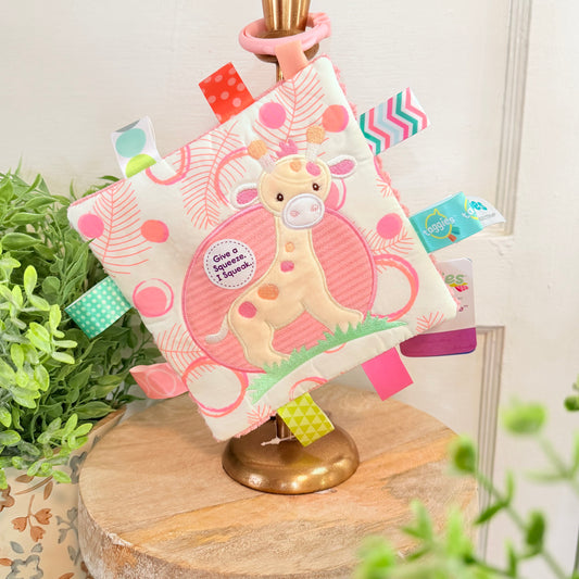 Tilly Giraffe Crinkle Toy