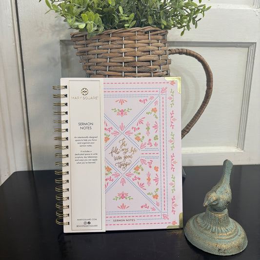 He Fills Me Sermon Notes Journal