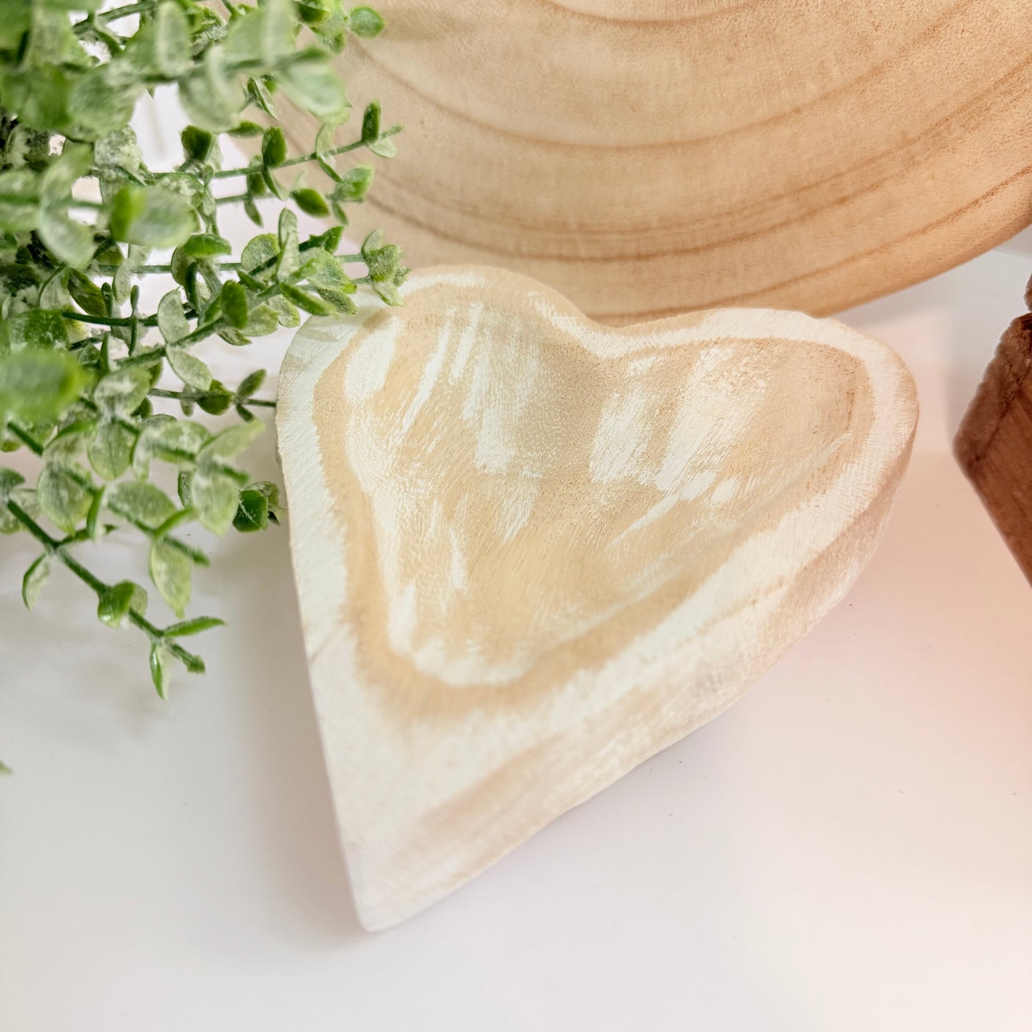Carved Heart Dish