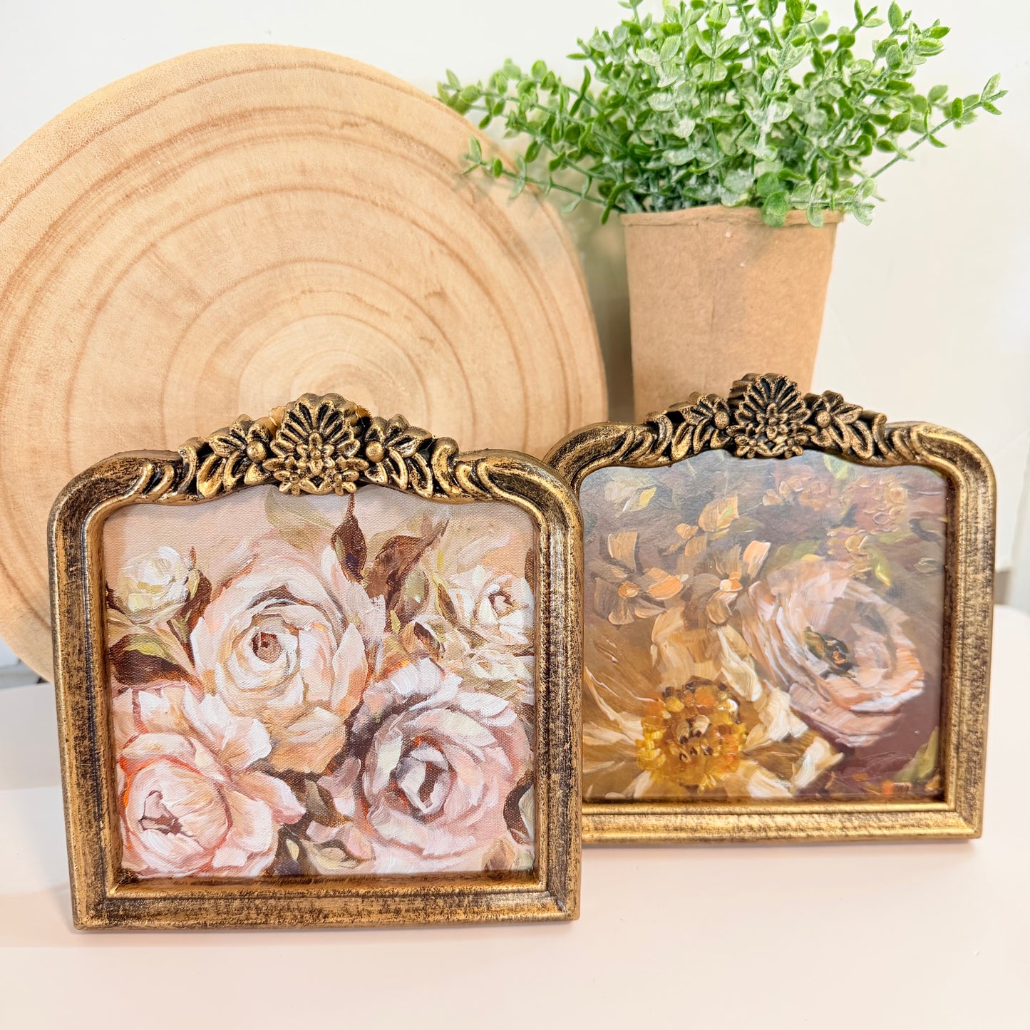Moody Floral Frame