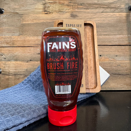 Fain's Brush Fire Chili Honey 12oz