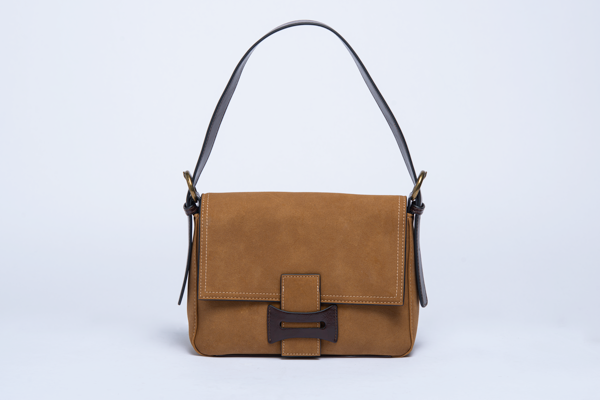 Suede Shoulder Bag