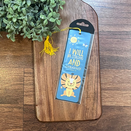 Strong and Courageous Bookmark