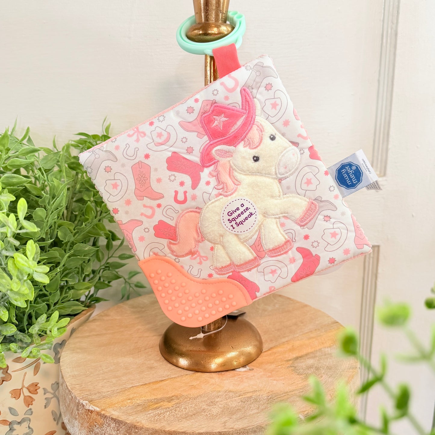 Giddy Up Pony Crinkle Toy