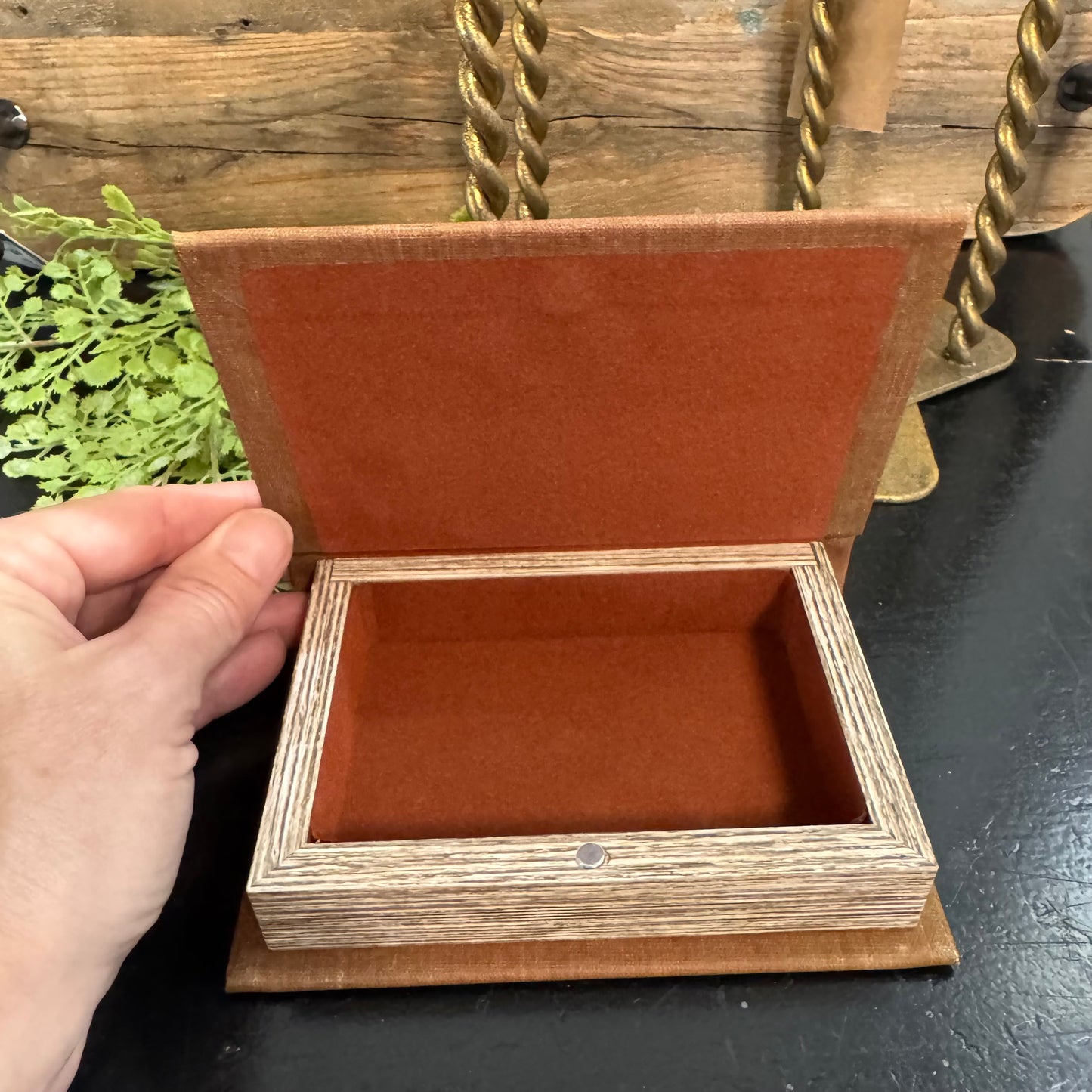 Canvas Book Box