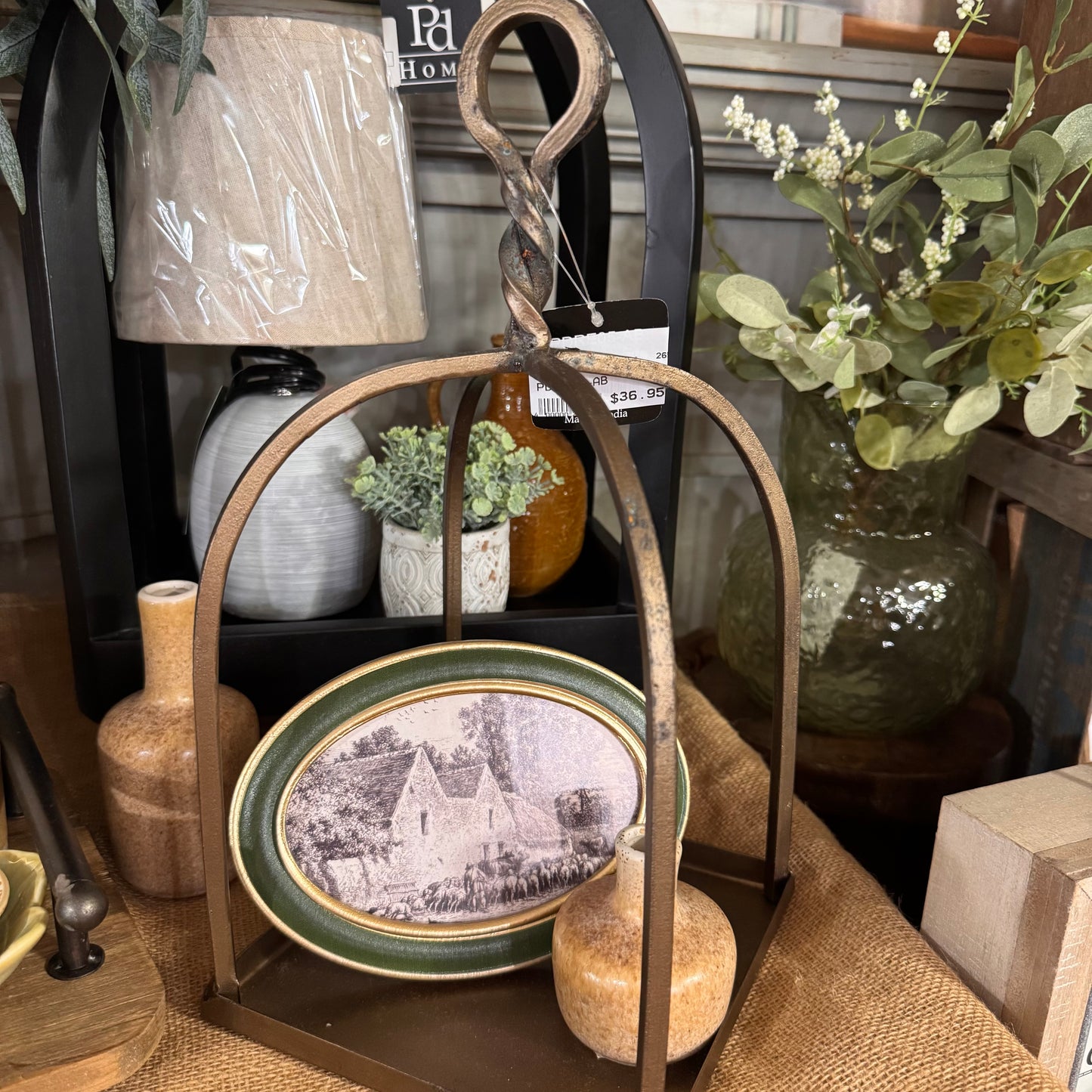 Antique Brass Displayer
