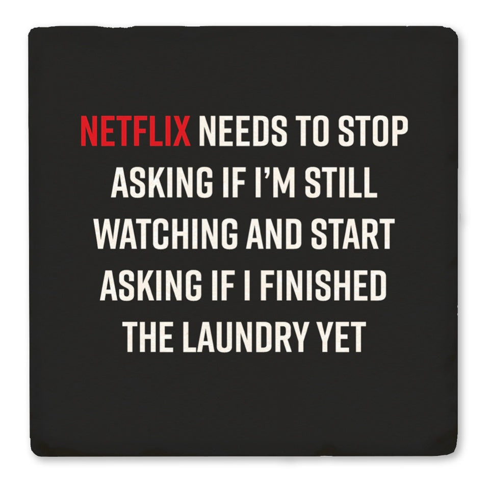 Netflix Needs To Stop Ceramic Coaster