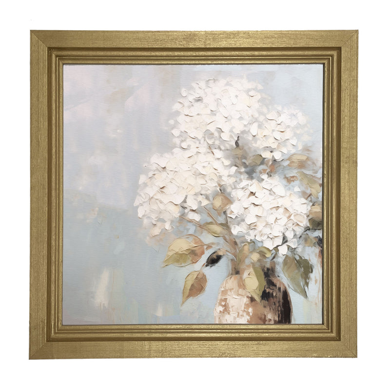 Framed Hydrangeas Print