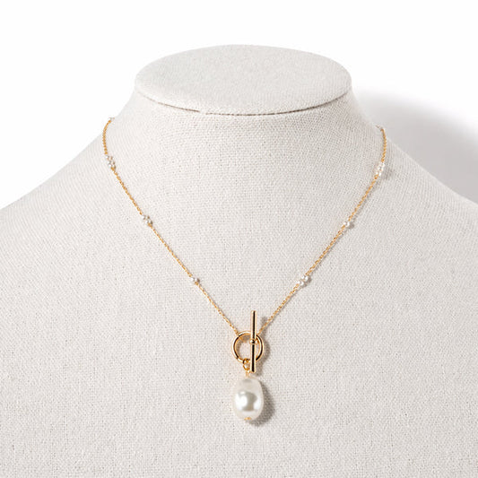 Pearl Toggle Necklace
