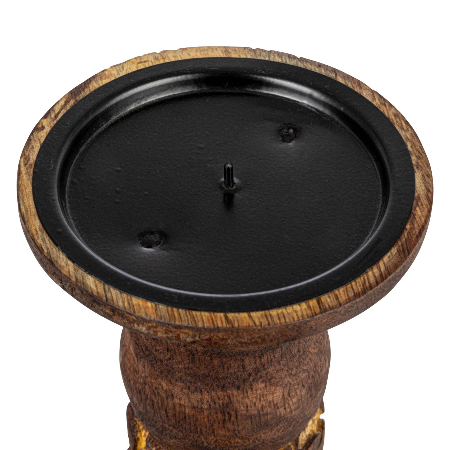 Mango Walnut Candle Holder