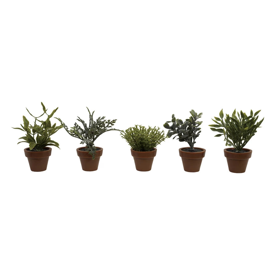 Mini Faux Plant