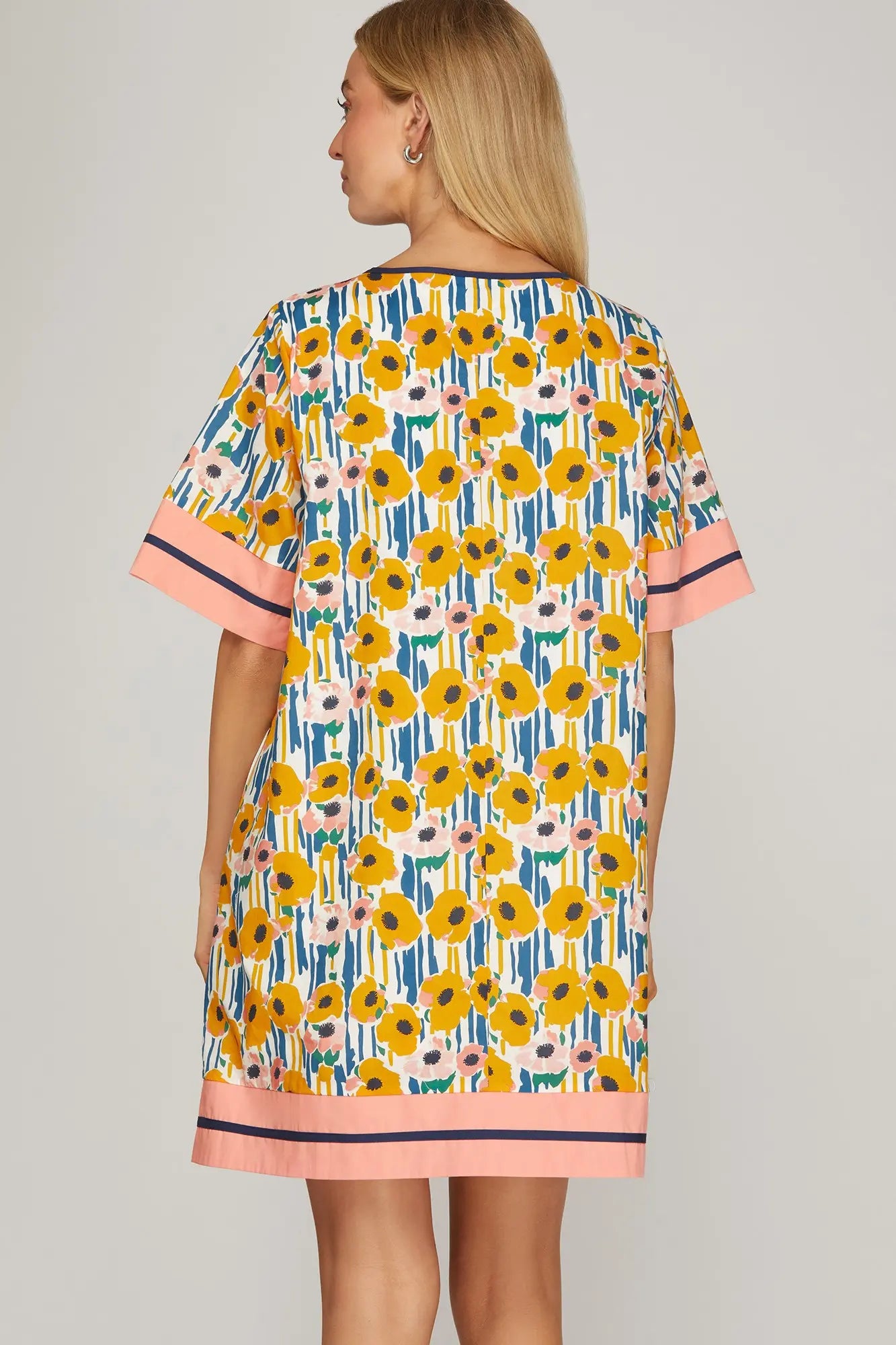 Printed Mini Dress
