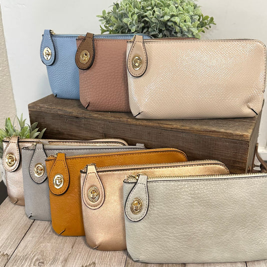 Jen & Co Kendall Lock Wristlet/Crossbody