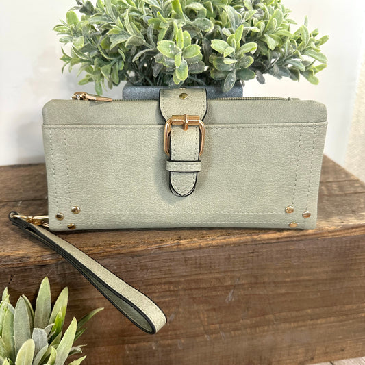 Jen & Co Cadence Buckle Wallet/Clutch