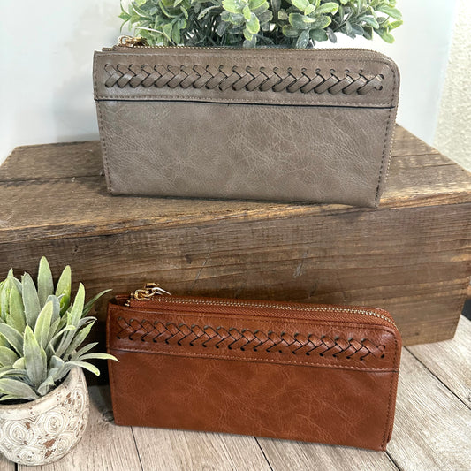 Jen & Co Gia Braided Wallet