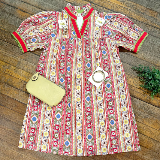 Boho Babydoll Dress