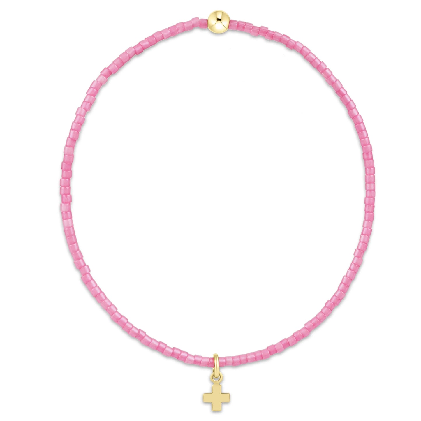 enewton Hope Classic Bubblegum Bracelet- Cross Charm
