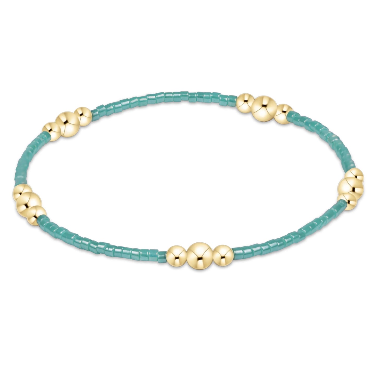 enewton Hope Purpose Gold Bracelet- Sea Glass