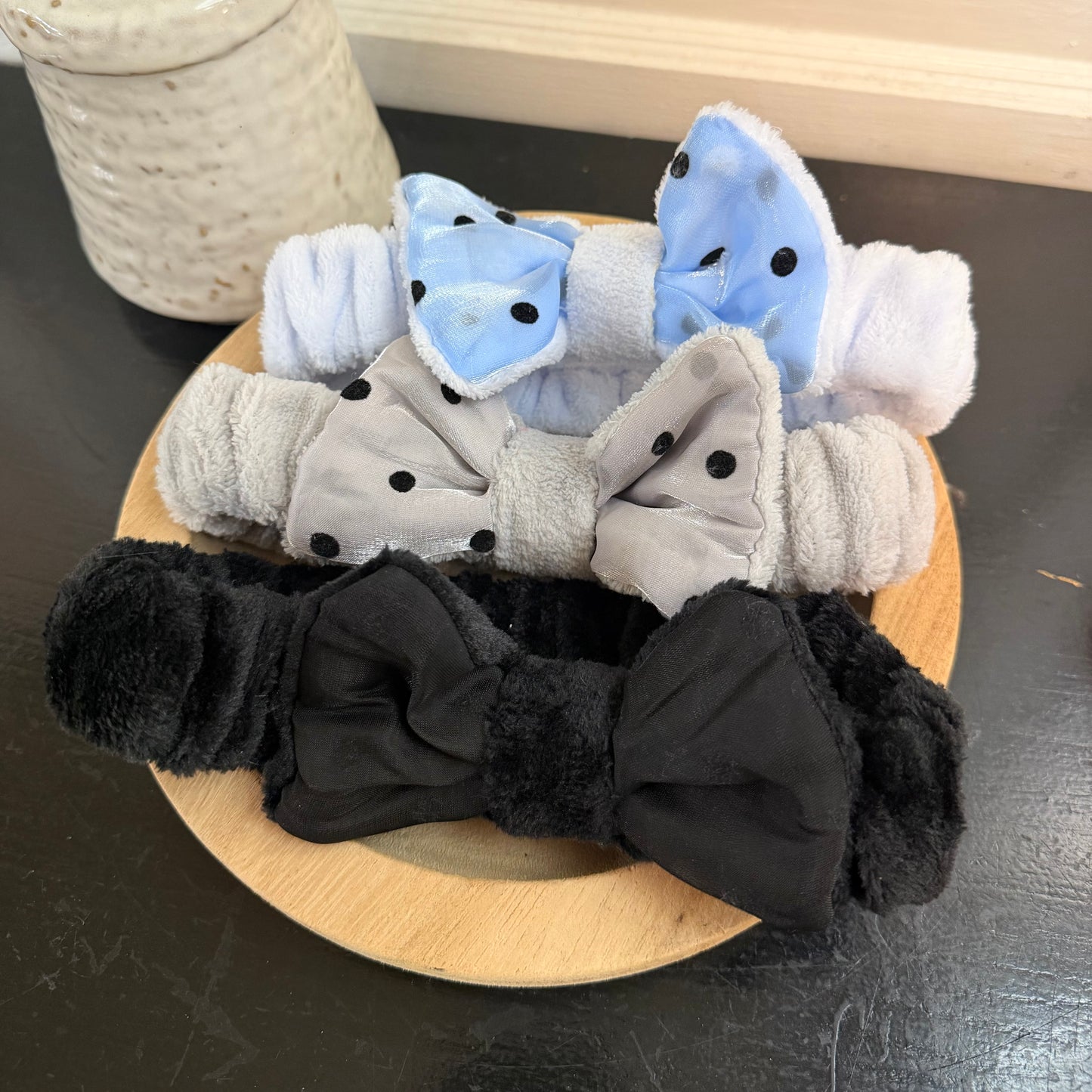 Polka Dot Spa Headband