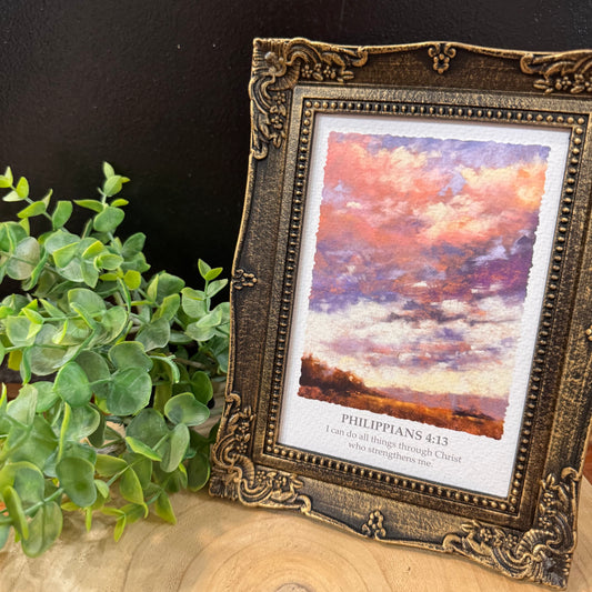 Through Christ Framed Art
