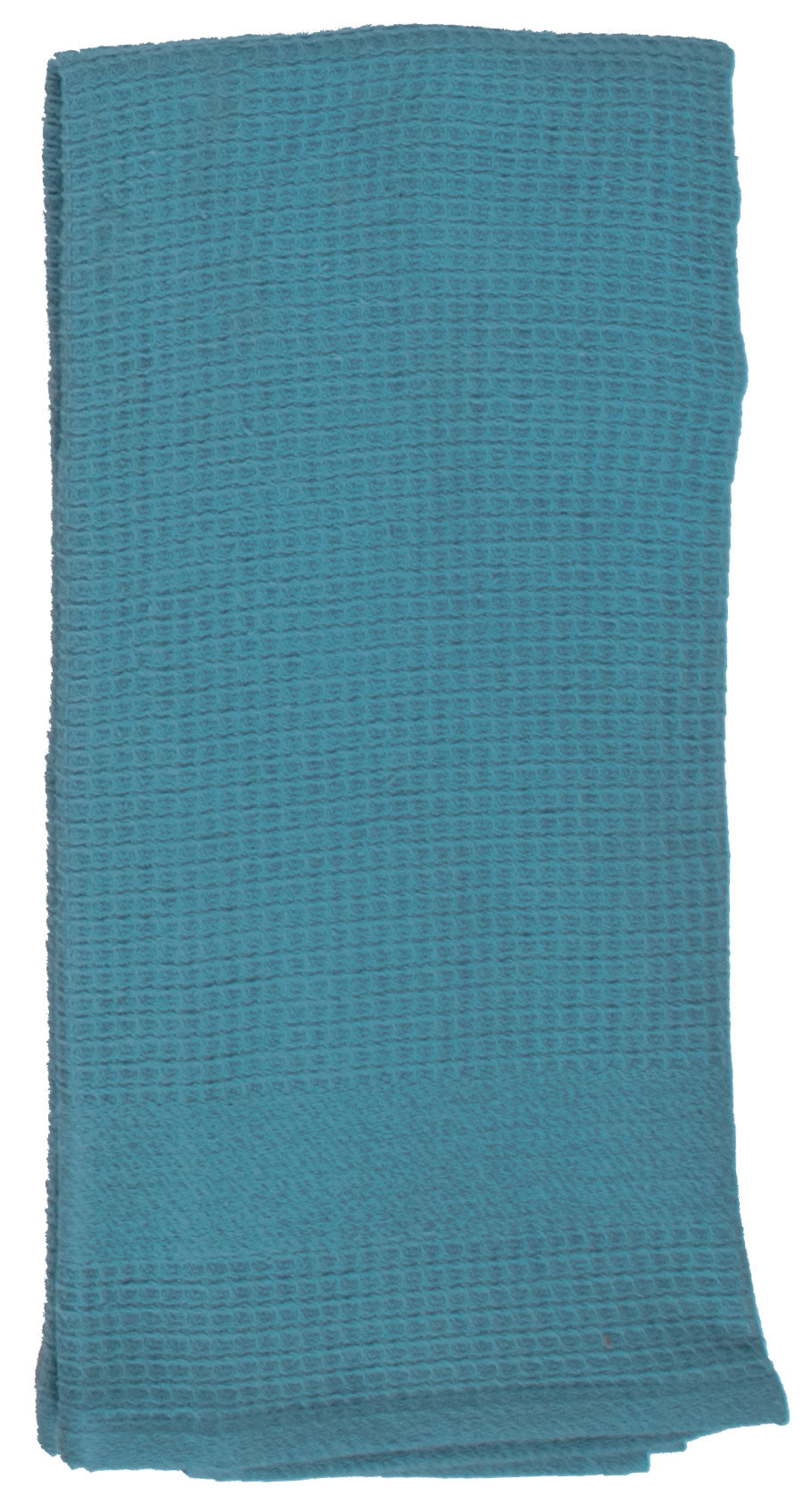 Aqua Haze Waffle Terry Towel