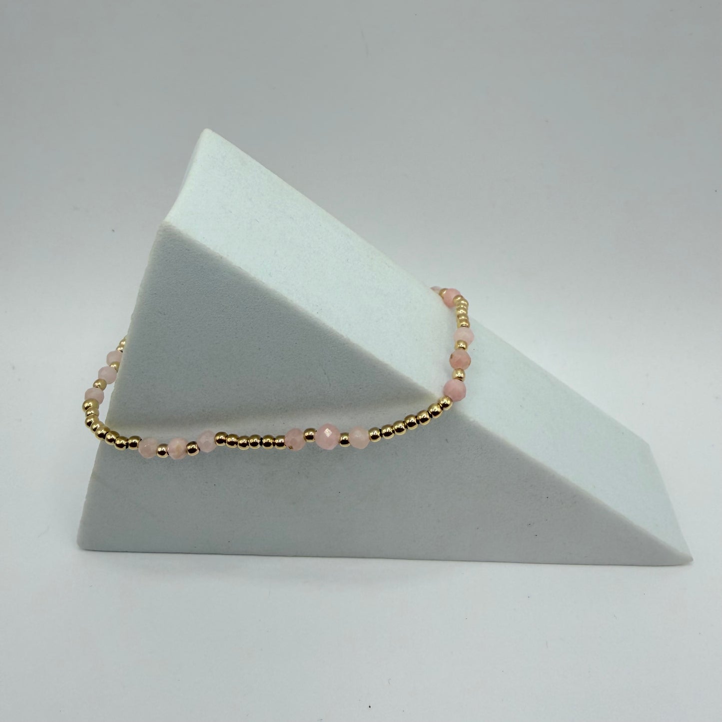 enewton Joy Gem 3mm Bracelet- Pink Opal