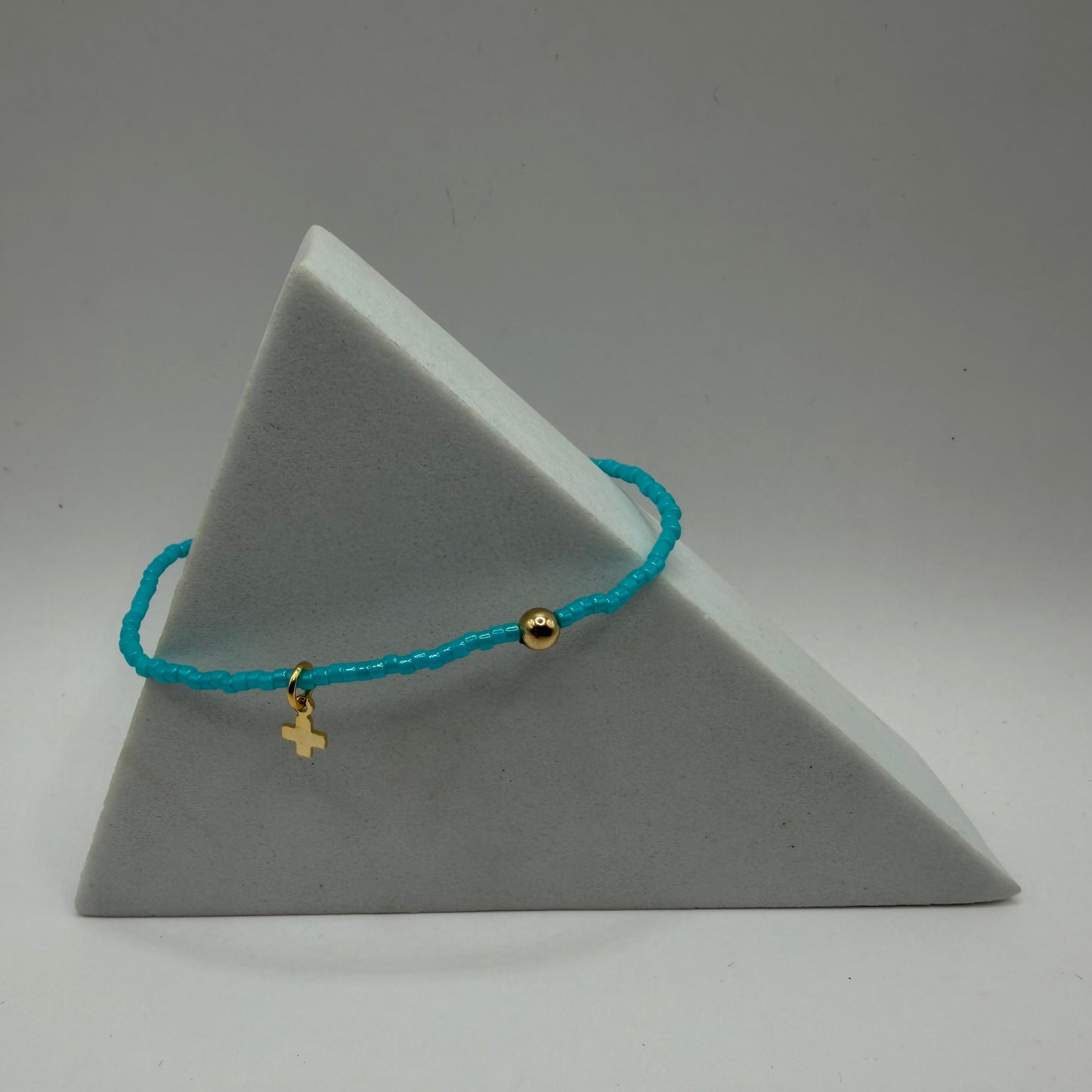 enewton Hope Classic Turquoise Bracelet- Cross Charm