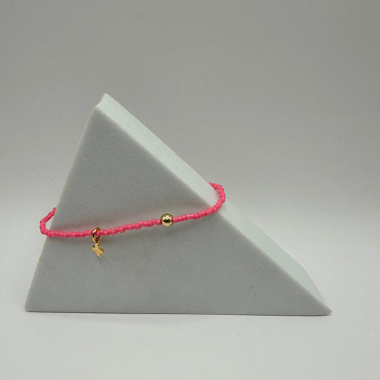 enewton Hope Classic Bubblegum Bracelet- Cross Charm