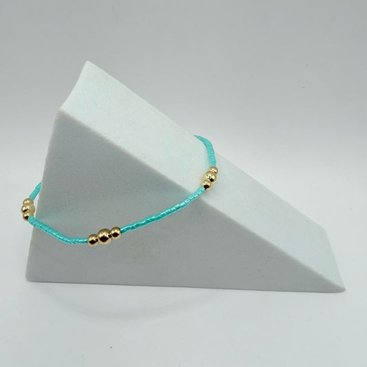 enewton Hope Purpose Gold Bracelet- Sea Glass