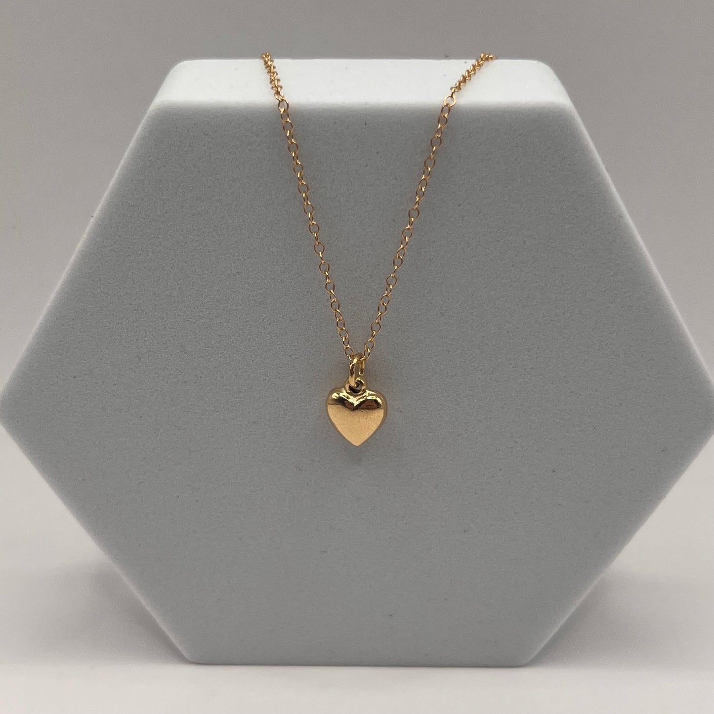 enewton 16" Necklace Gold- Love Plush Small Gold Charm