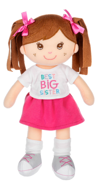Best Big Sister Plush Doll