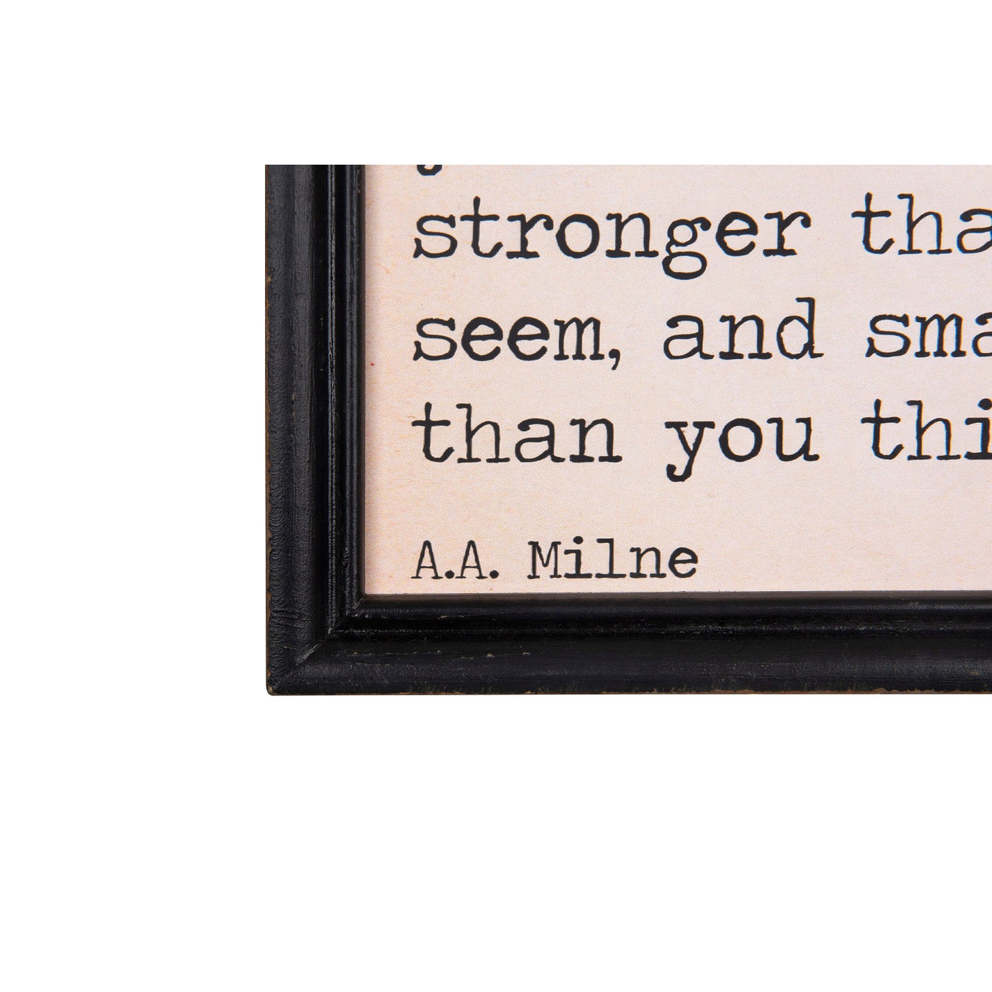 Wood Wall Decor with Saying