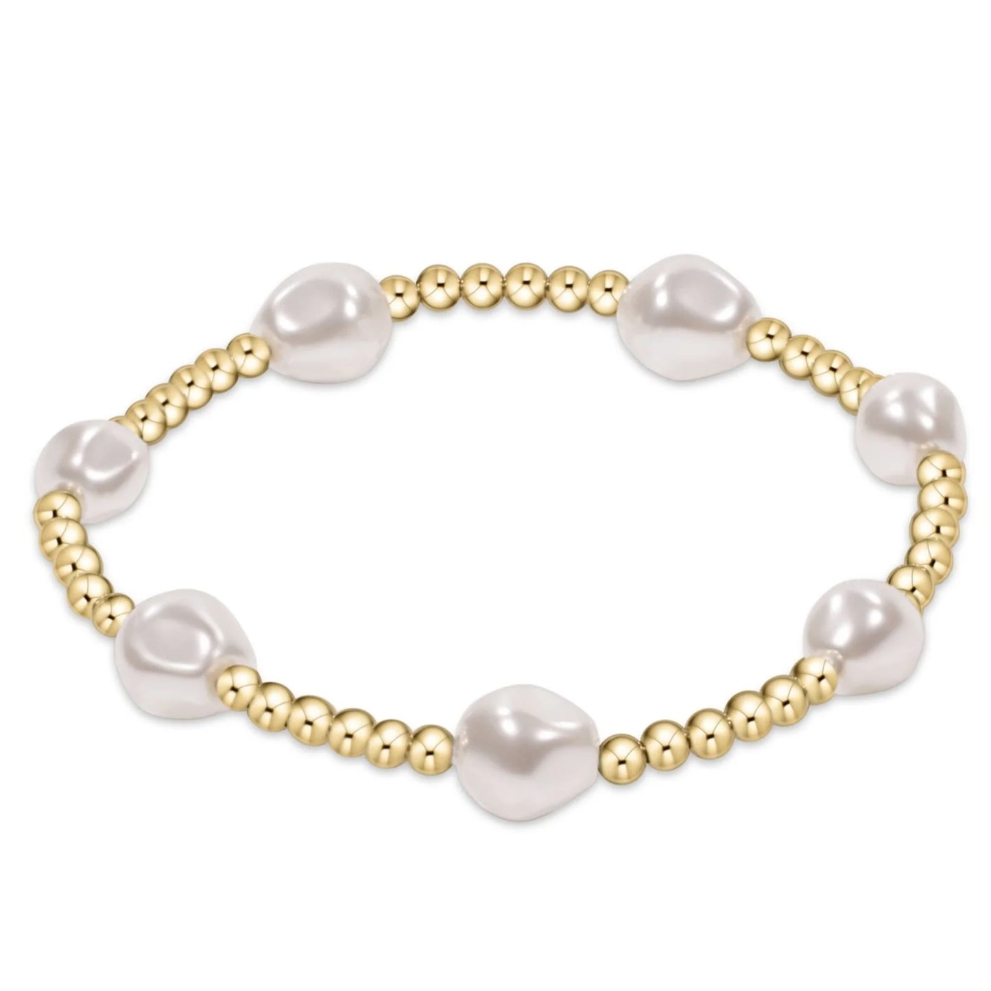 enewton Admire Pearl 3mm Gold Bracelet