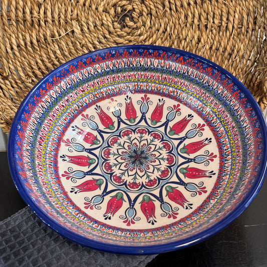 Hand Painted 12" Bowl