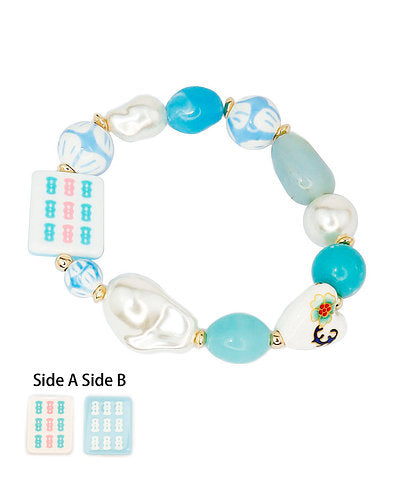 Mahjong Tile Bracelet
