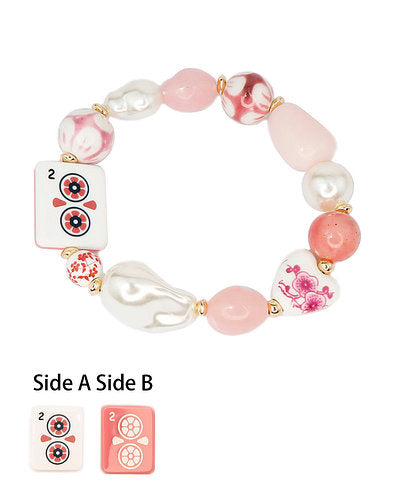 Mahjong Tile Bracelet