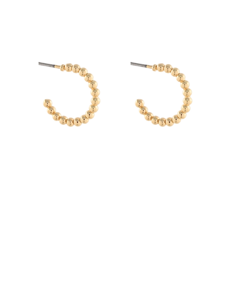 Ball Mini Hoop Earrings